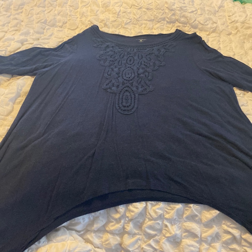 Blue Indigo Top